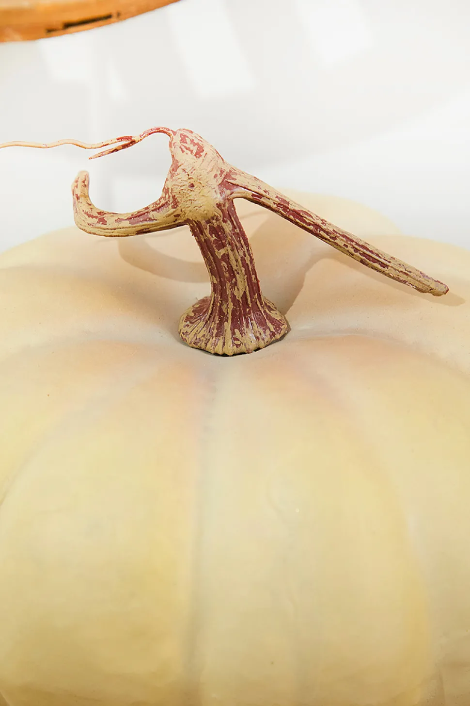 9" x 5" Lite Green Latex Harvest Pumpkin Vine