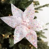 24” x 12" Pink Sprinkles Candy Poinsettia