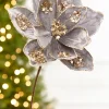 19" x 10" Platinum Magnolia Stem