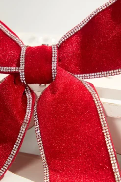 9" x 14" Red Bow