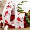2.5" x 10 Yard Cardinal/Branch/Berry/Drift - White and Red