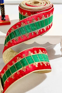 4" x 5 Yard Nutcracker Coat Ribbon