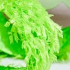 2.5" x 10 Yards Furry Green Ribbon