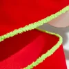 4" x 10 Yards Red Velvet Ribbon