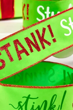 2.5" x 10 Yards Stink! Stank! Stunk! Ribbon
