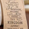 2.5" x 10 Yard The Lord's Prayer Ribbon